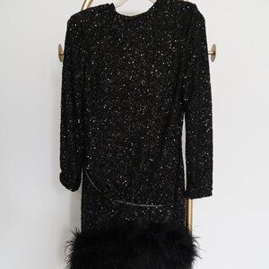 CLUB L Sequin Mini Dress